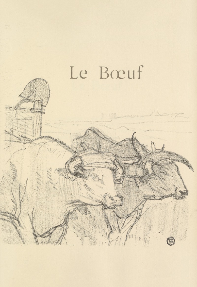 Henri de Toulouse-Lautrec - Le Bœuf