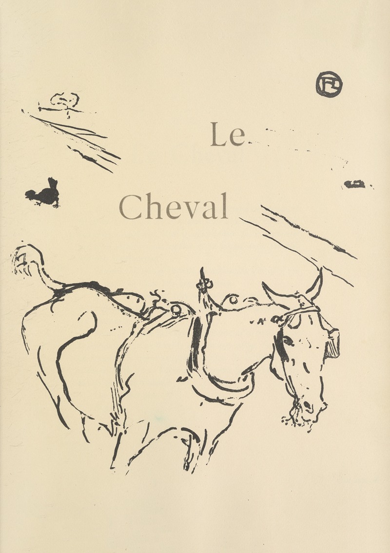 Henri de Toulouse-Lautrec - Le Cheval