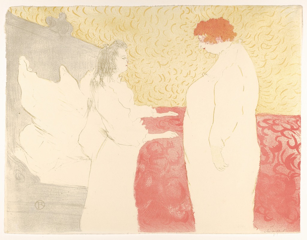 Henri de Toulouse-Lautrec - Getting Up