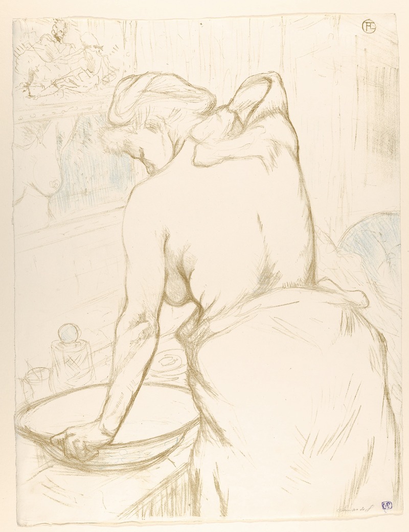 Henri de Toulouse-Lautrec - Washing.
