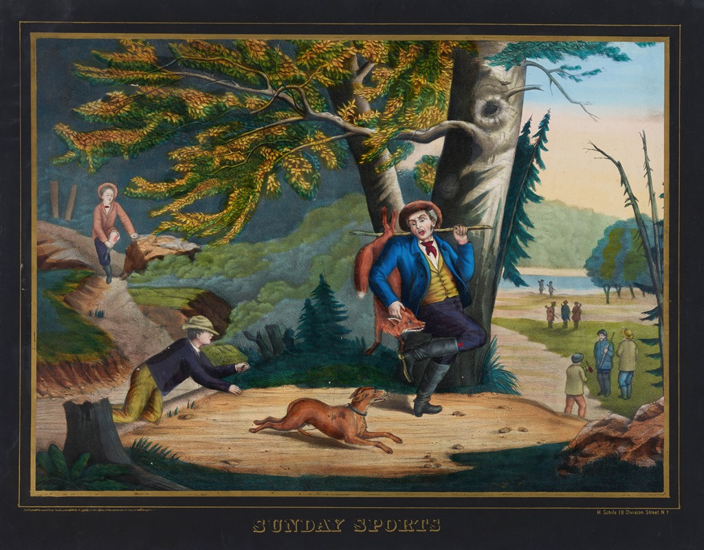 Henry Jerome Schile - Sunday sports.