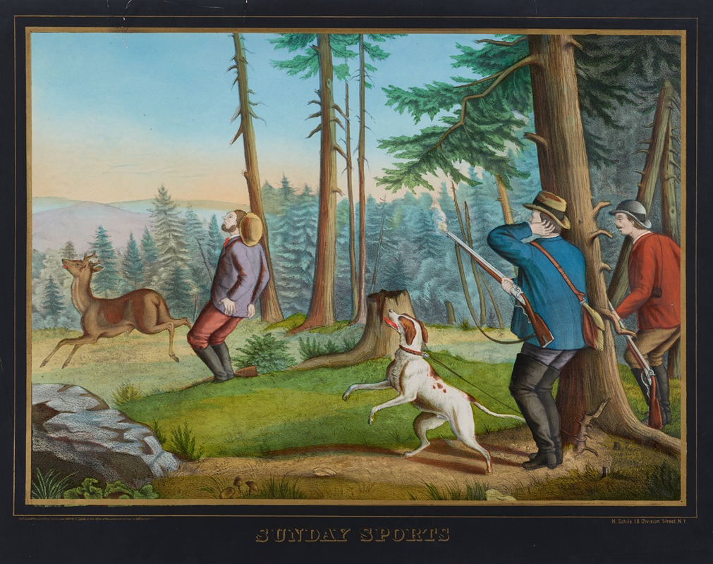 Henry Jerome Schile - Sunday sports