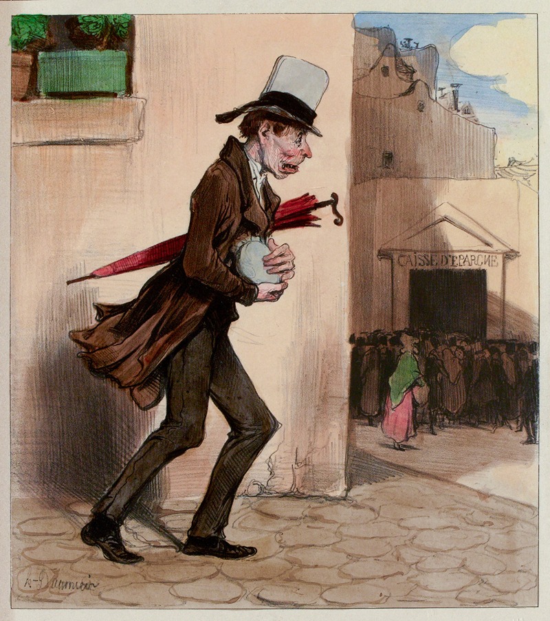 Honoré Daumier - La fourmi