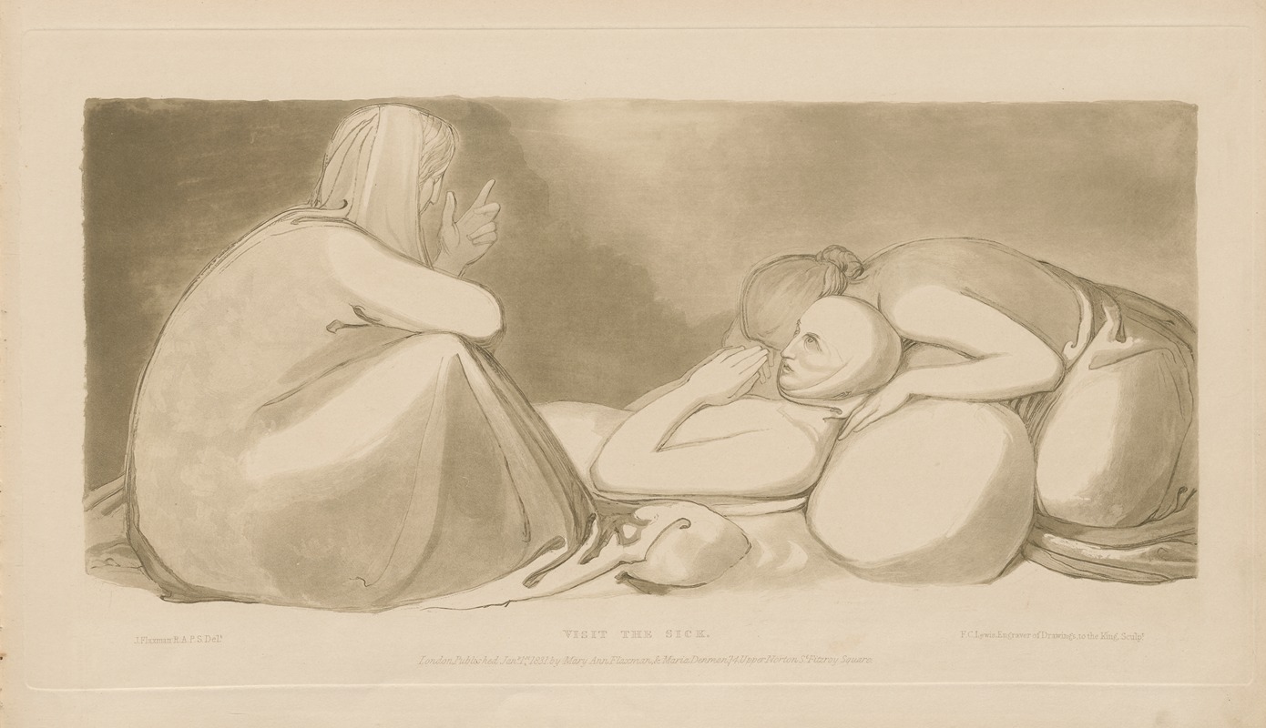 John Flaxman - Visit the sick