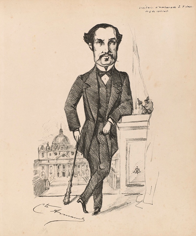 Joseph Mollard - Le comte Ernest Armand