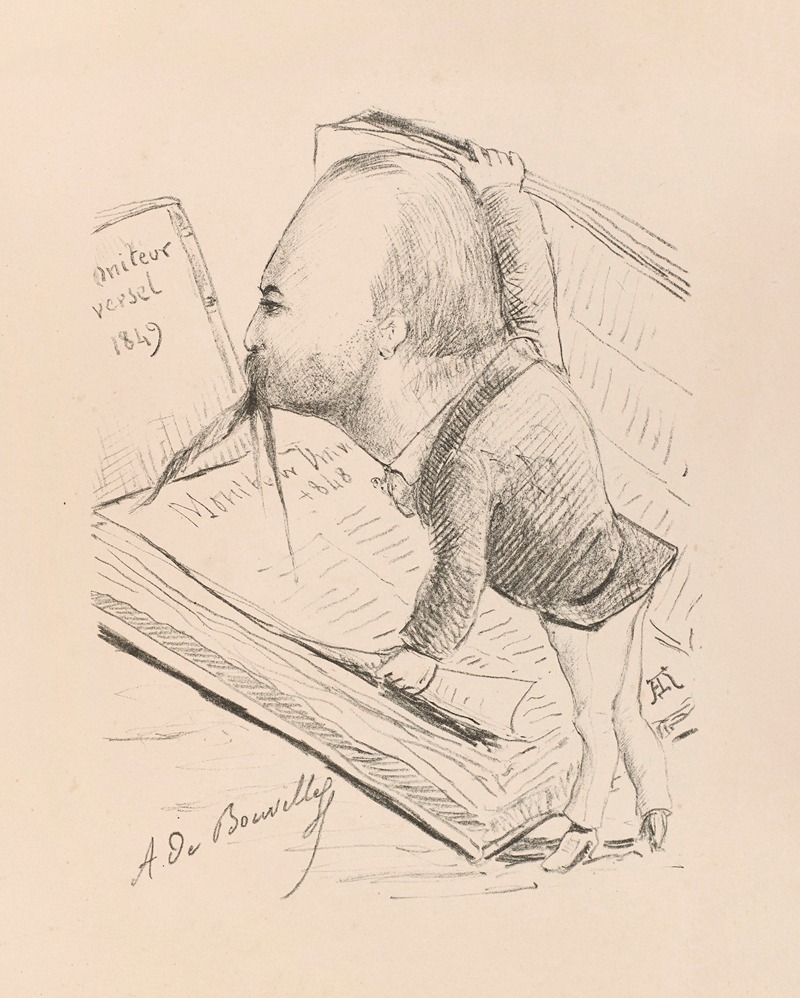 Joseph Mollard - Adolphe de Bouville