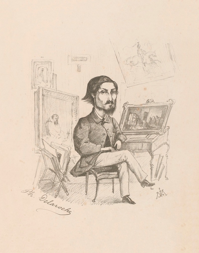 Joseph Mollard - Philippe Delaroche