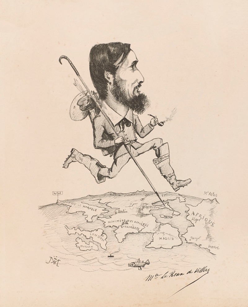Joseph Mollard - Maurice Le Roux de Villers