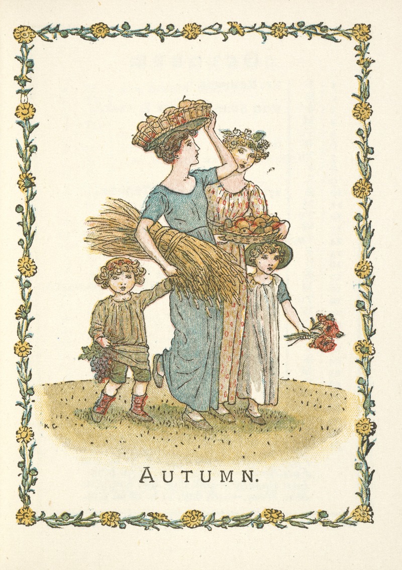 Kate Greenaway - Autumn