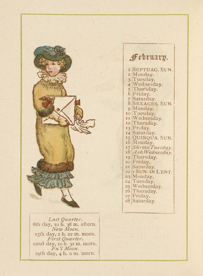 Kate Greenaway - February