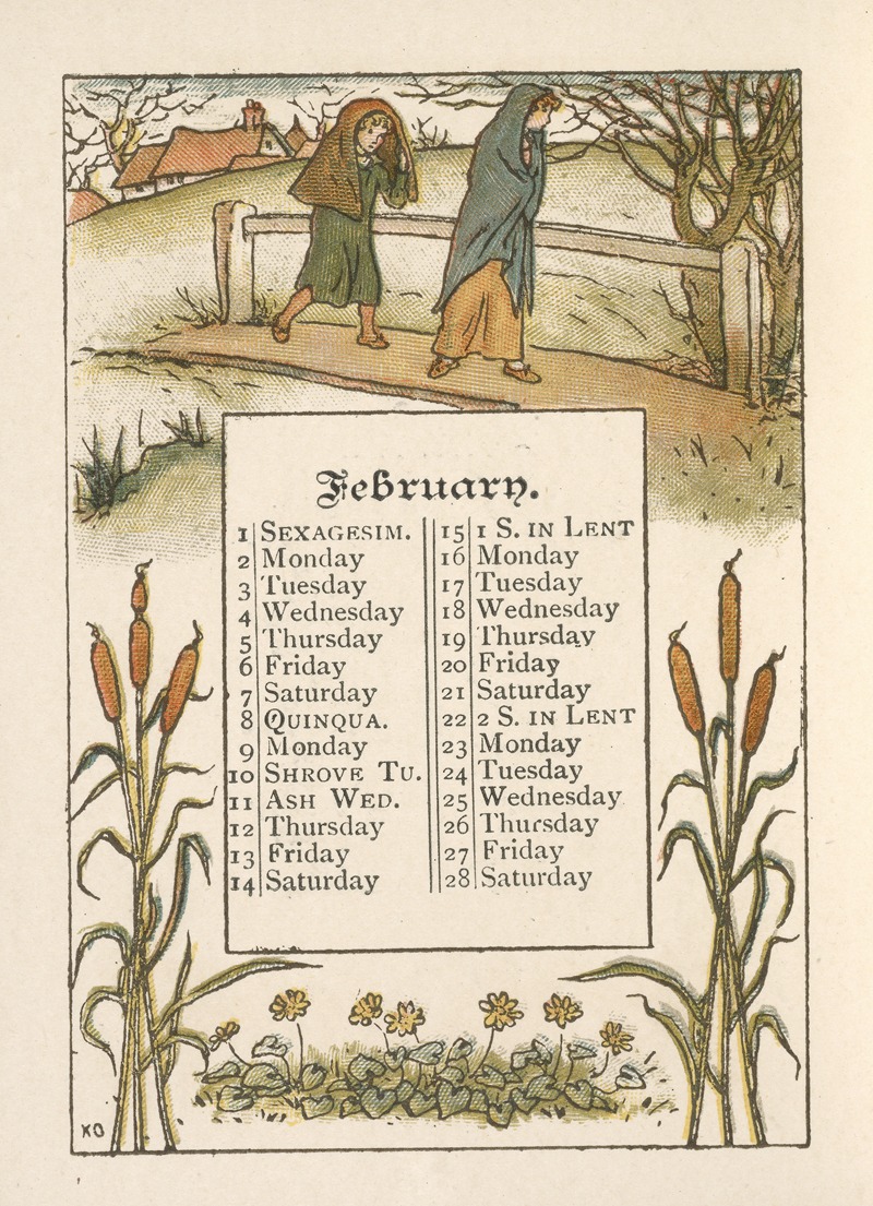 Kate Greenaway - February