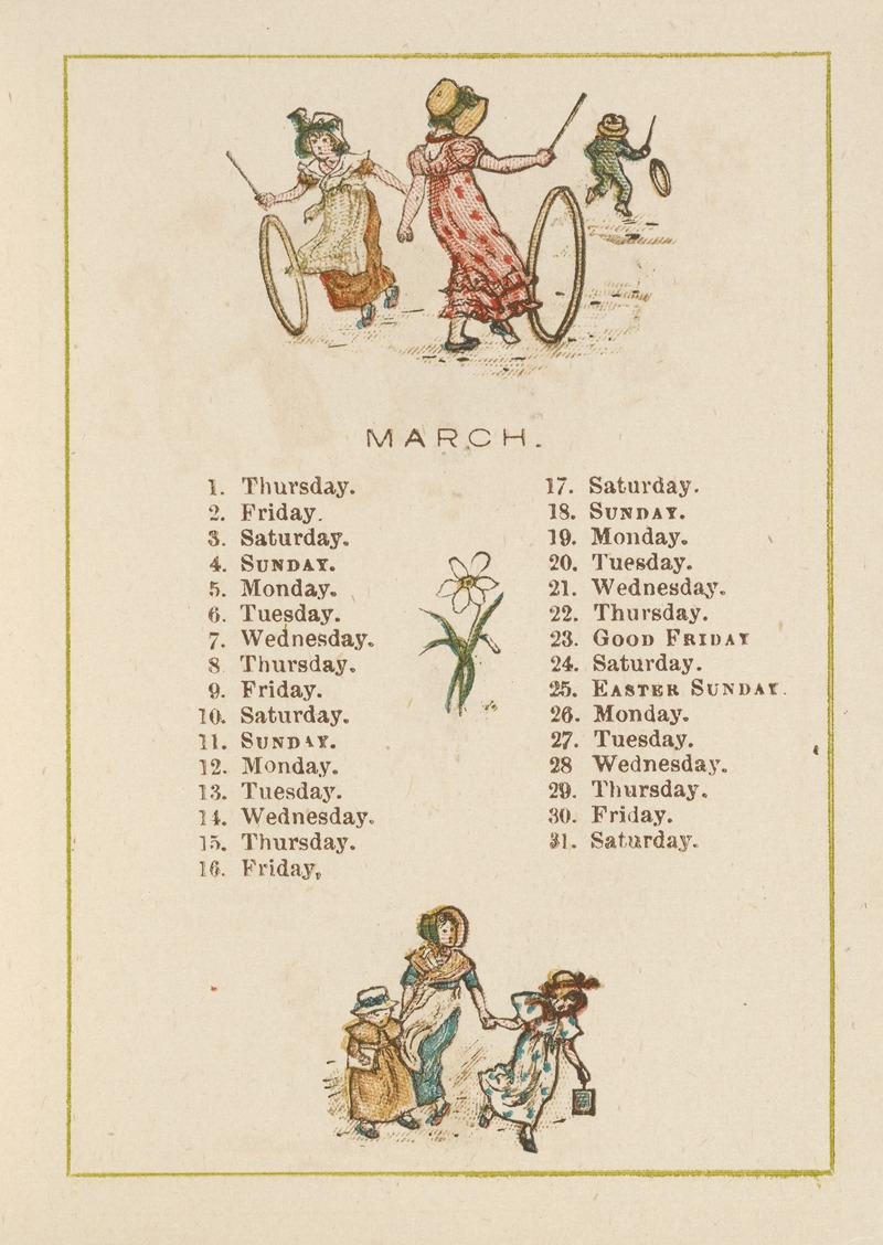 Kate Greenaway - March