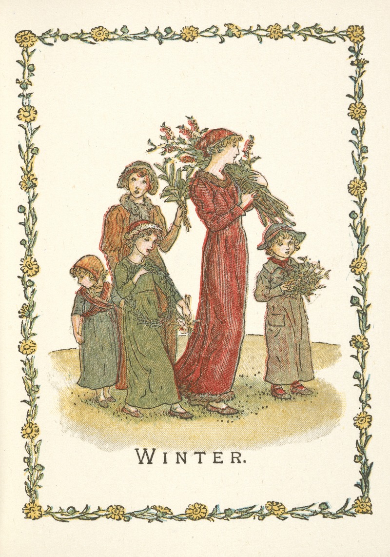 Kate Greenaway - Winter