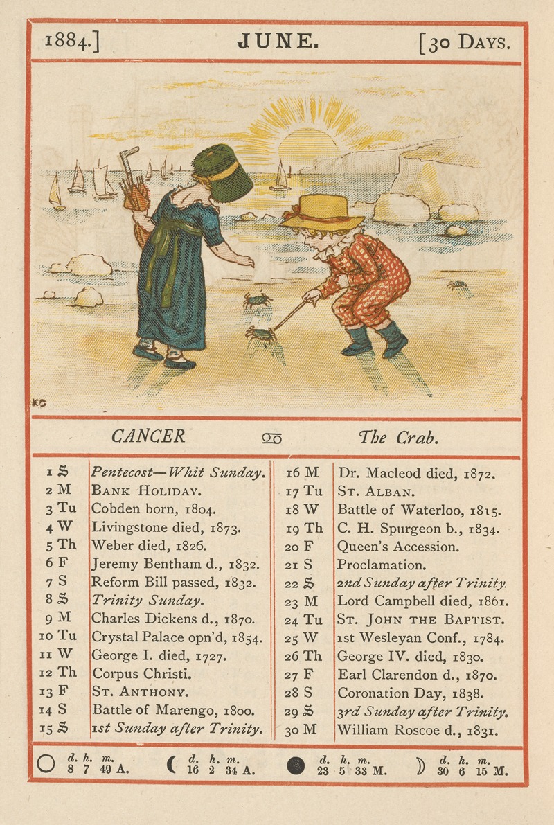 Kate Greenaway - June
