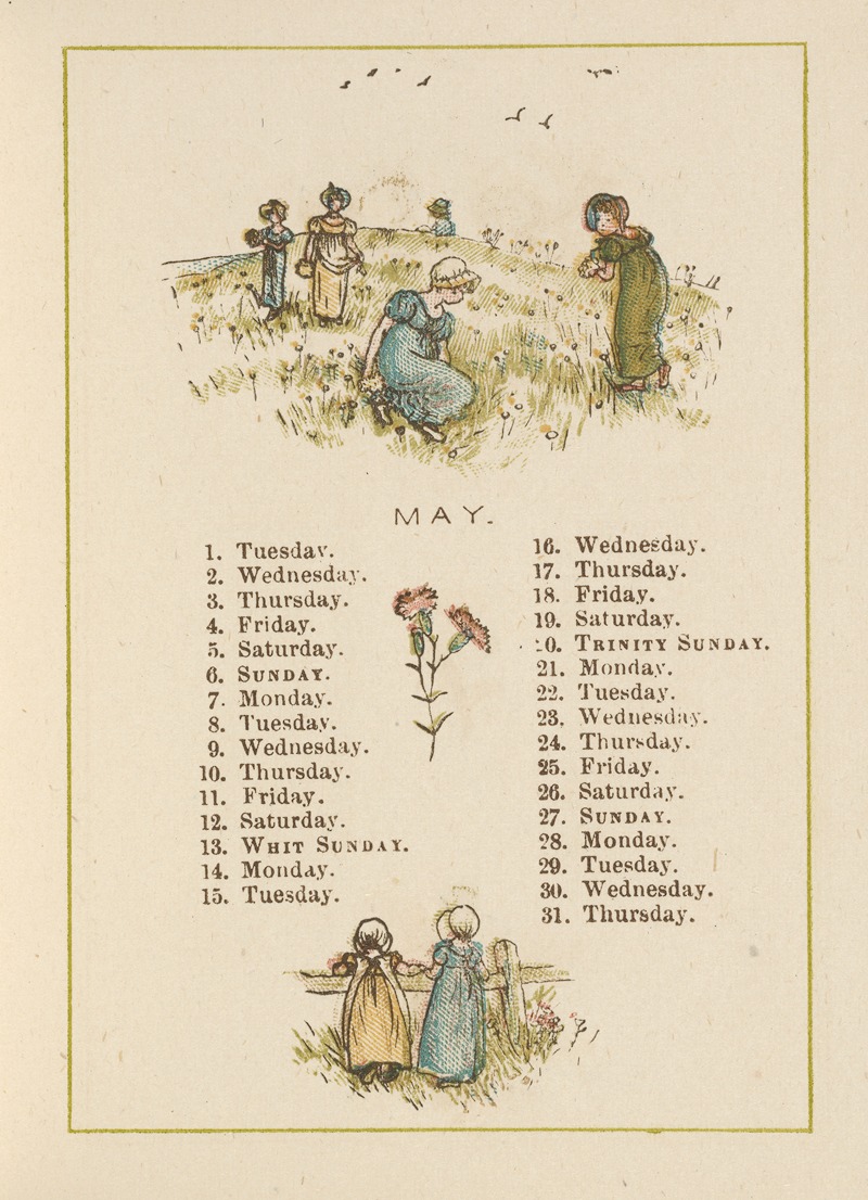 Kate Greenaway - May