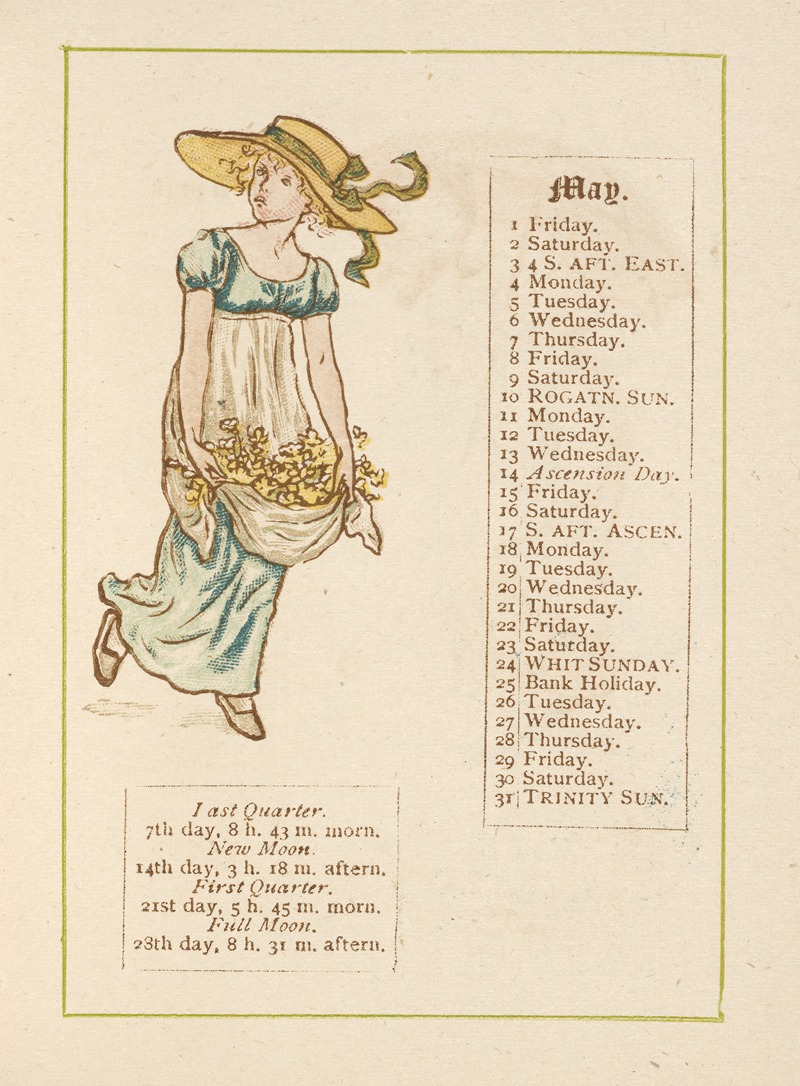 Kate Greenaway - May