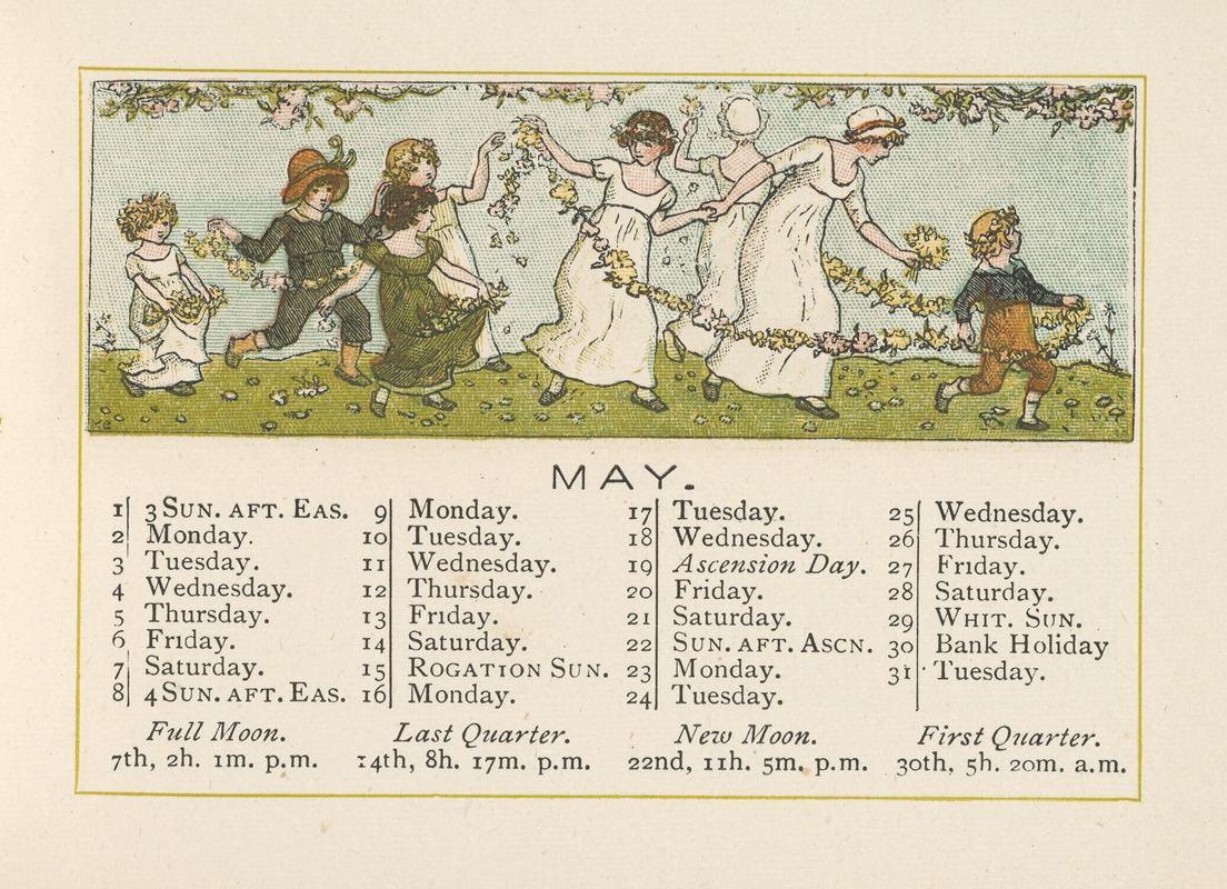 Kate Greenaway - May