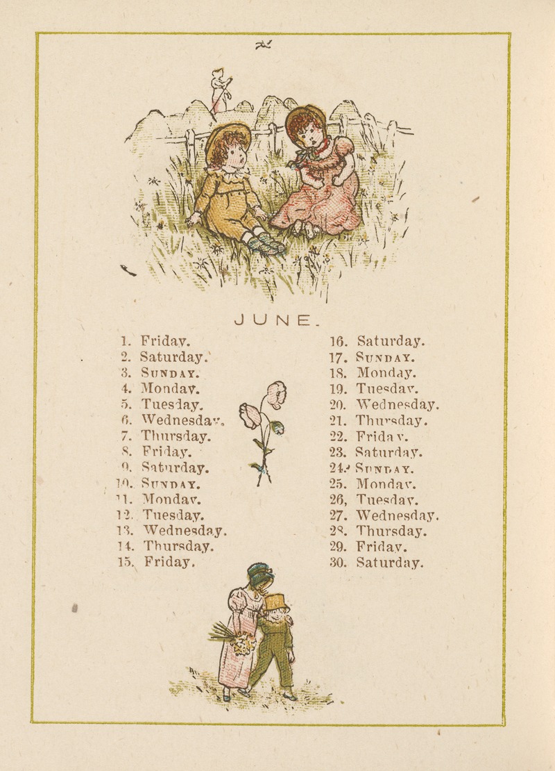 Kate Greenaway - June