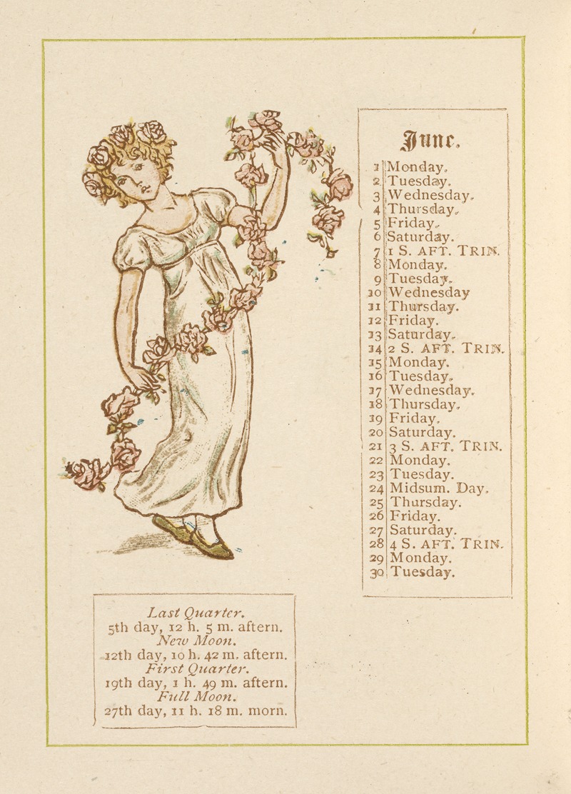 Kate Greenaway - June