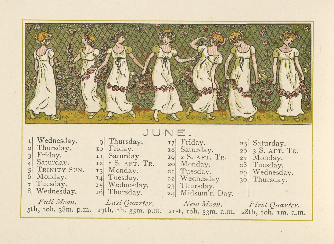 Kate Greenaway - June