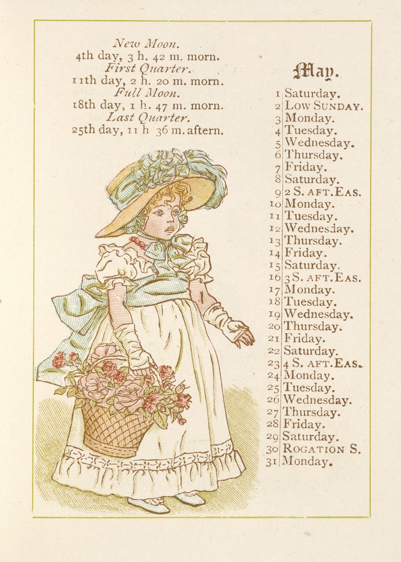 Kate Greenaway - May