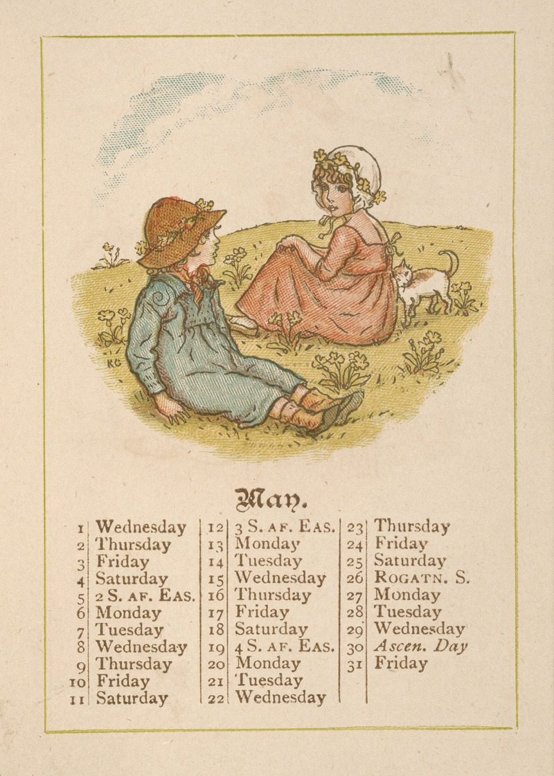 Kate Greenaway - May