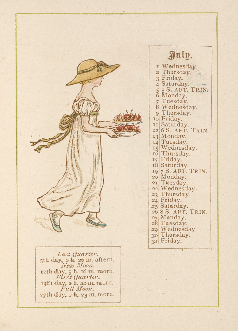 Kate Greenaway - July
