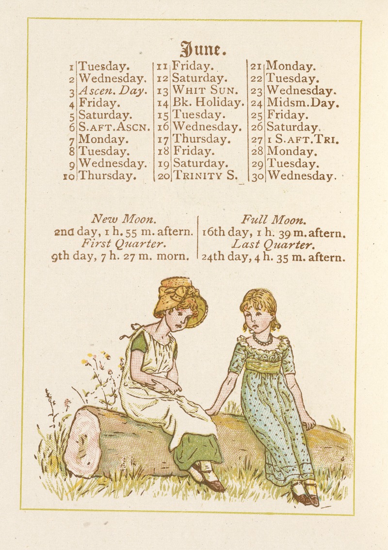 Kate Greenaway - June