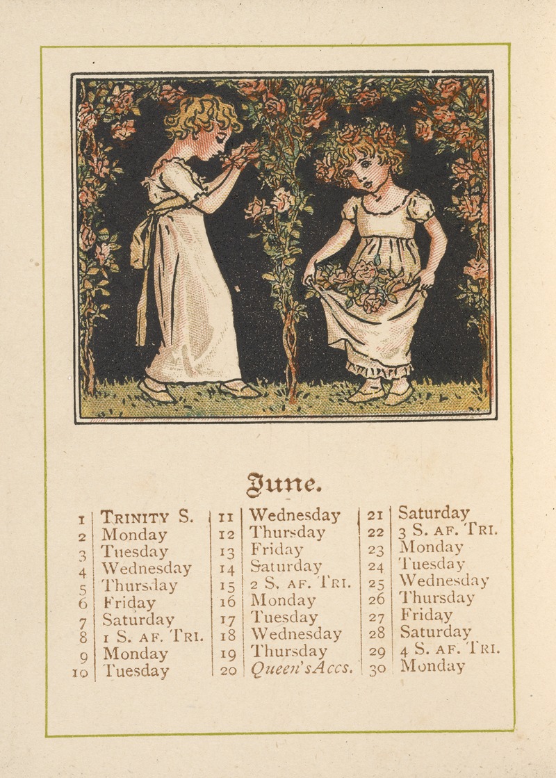 Kate Greenaway - June