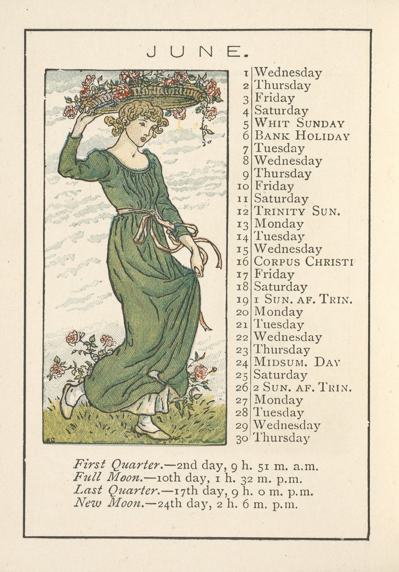 Kate Greenaway - June