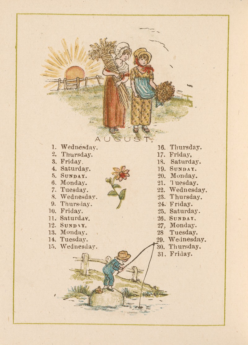 Kate Greenaway - August