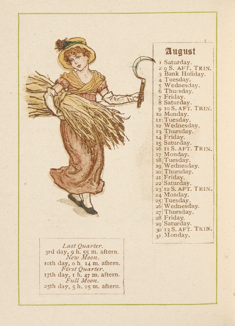 Kate Greenaway - August