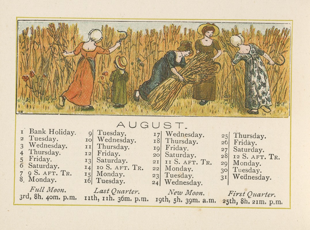 Kate Greenaway - August