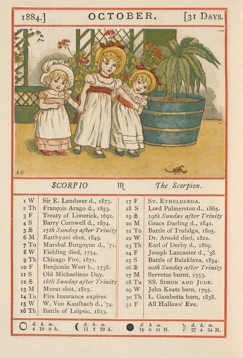 Kate Greenaway - October
