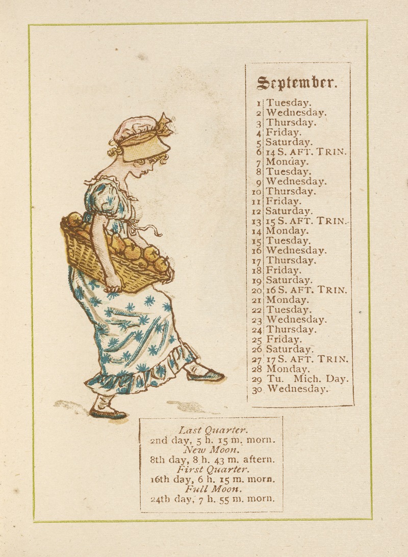 Kate Greenaway - September