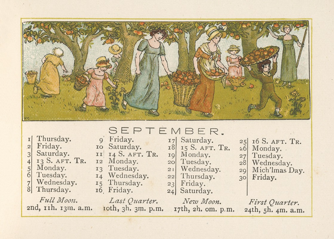 Kate Greenaway - September