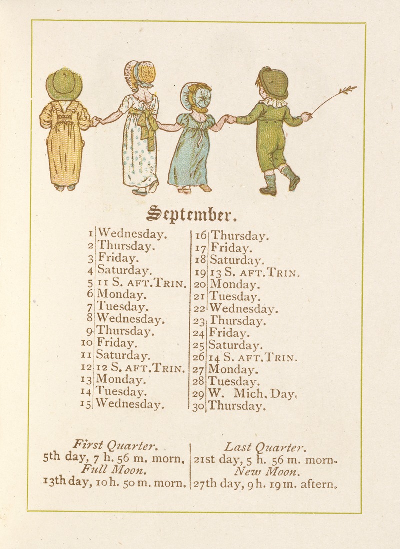 Kate Greenaway - September