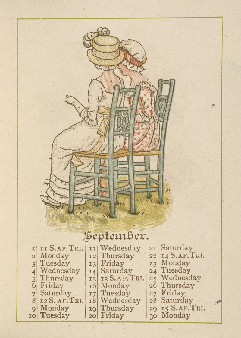 Kate Greenaway - September
