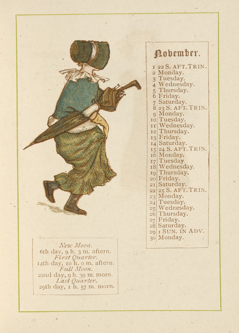 Kate Greenaway - November