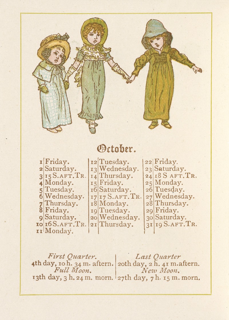 Kate Greenaway - October