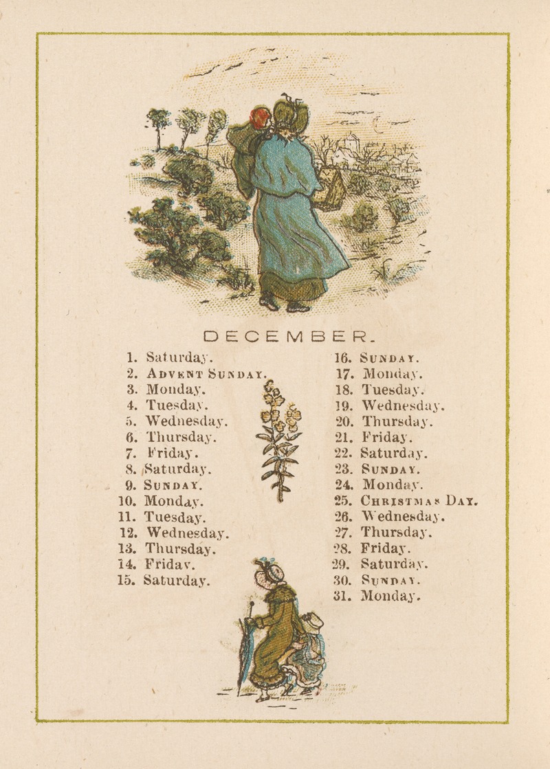 Kate Greenaway - December