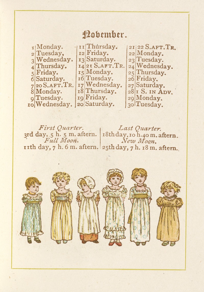 Kate Greenaway - November