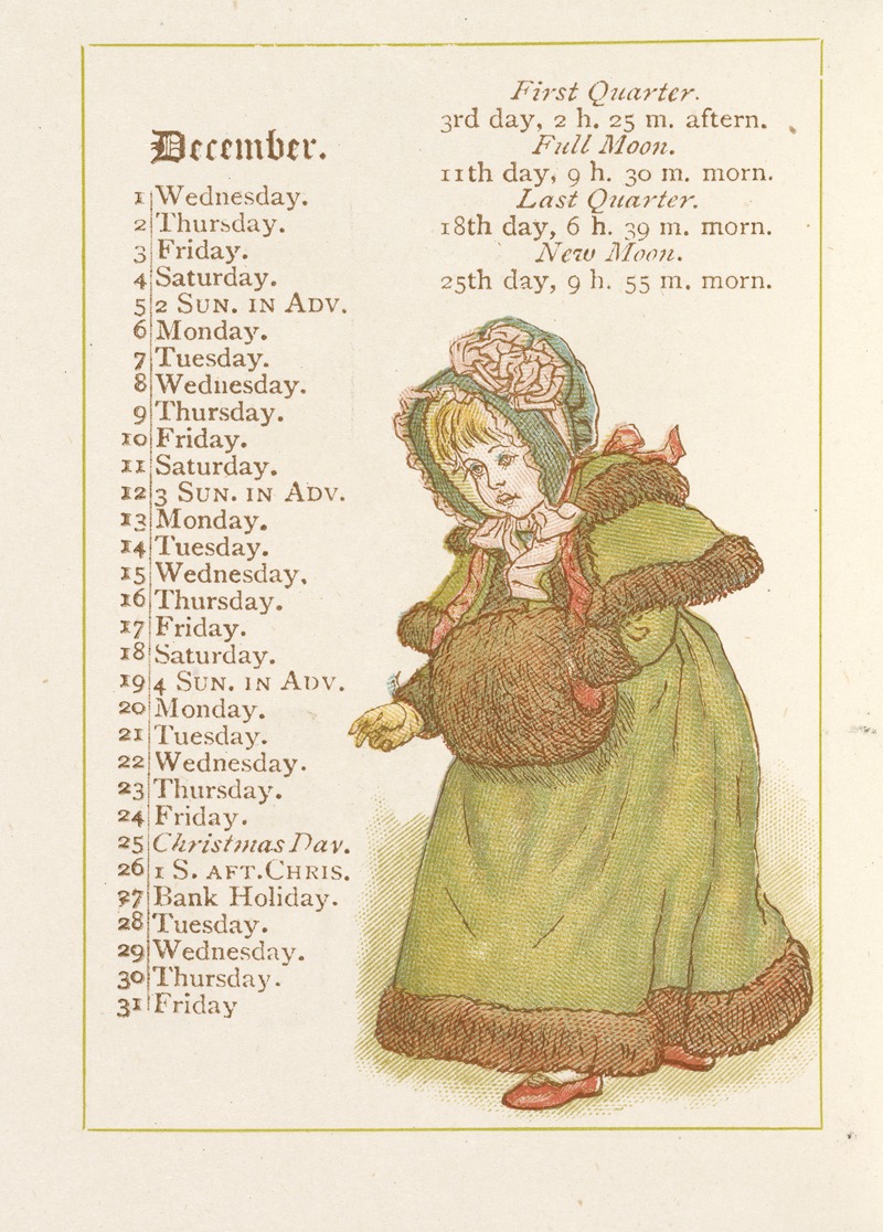 Kate Greenaway - December