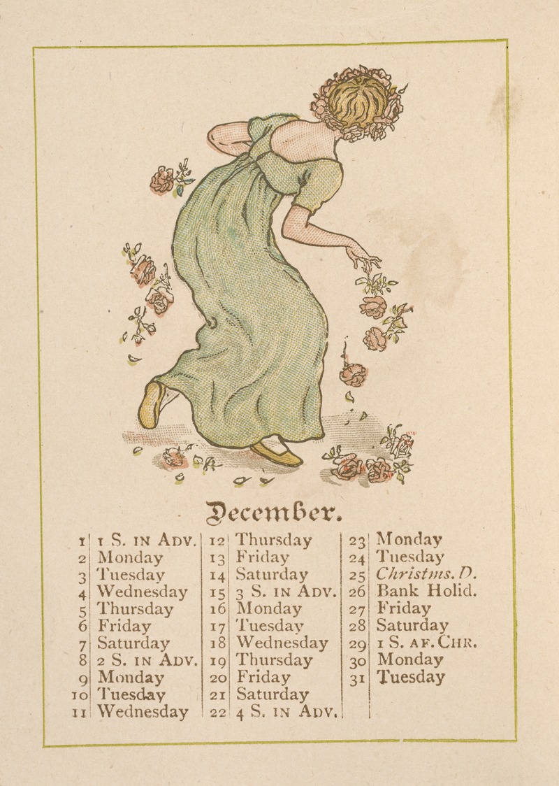Kate Greenaway - December