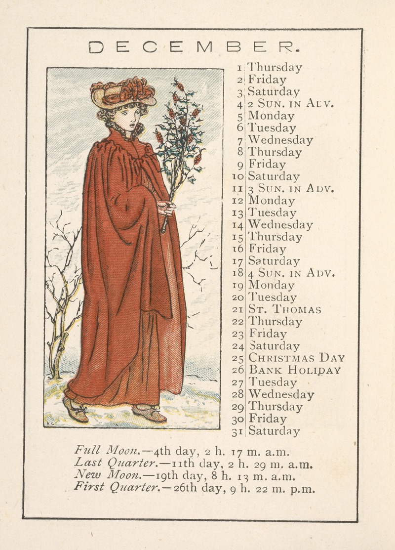Kate Greenaway - December