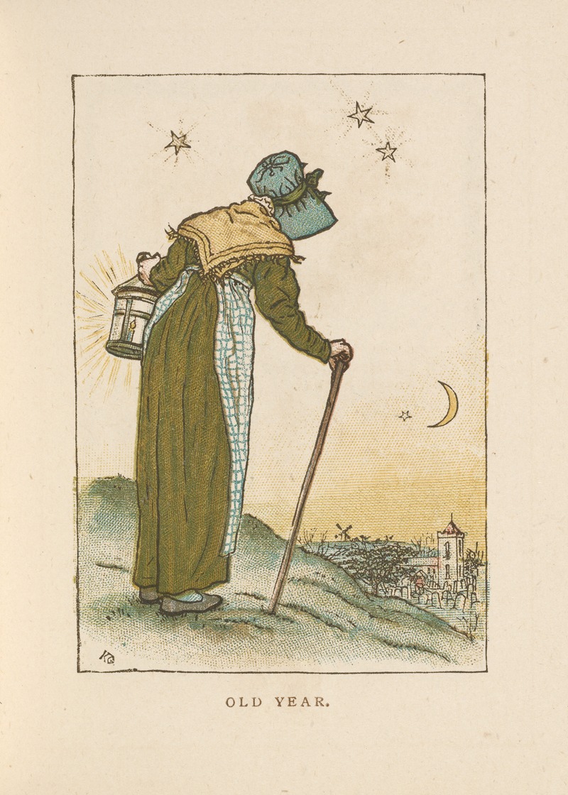 Kate Greenaway - Old Year