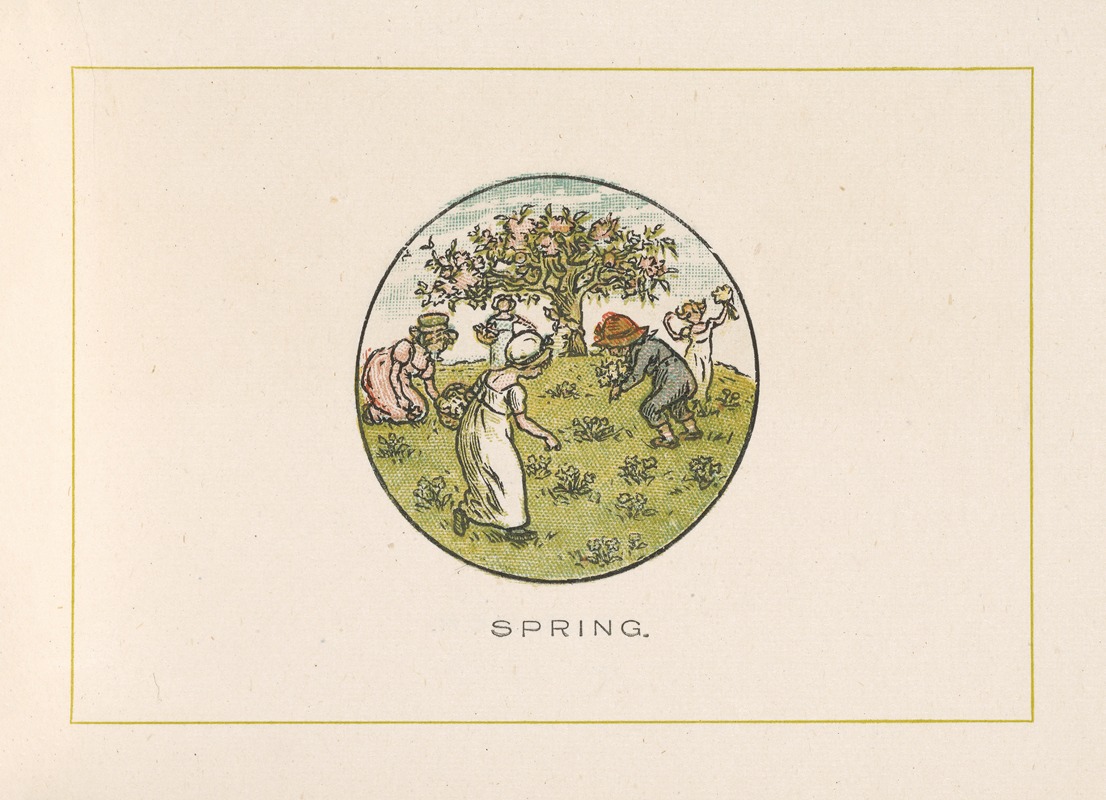 Kate Greenaway - Spring