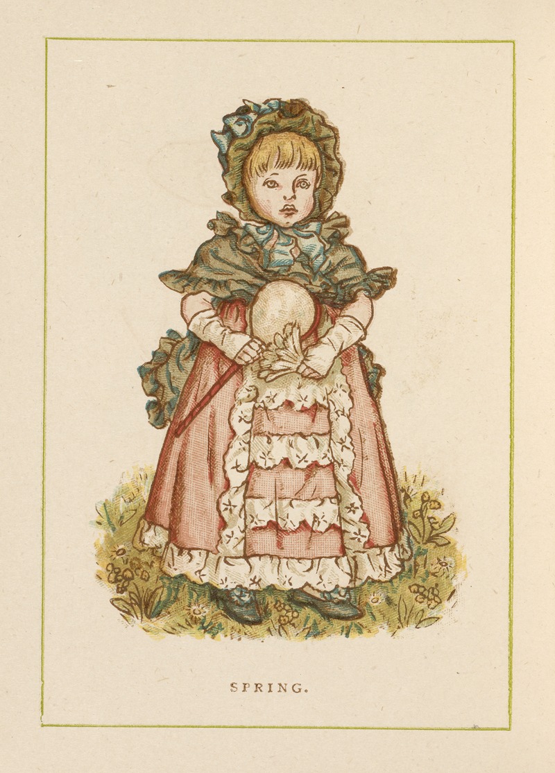 Kate Greenaway - Spring