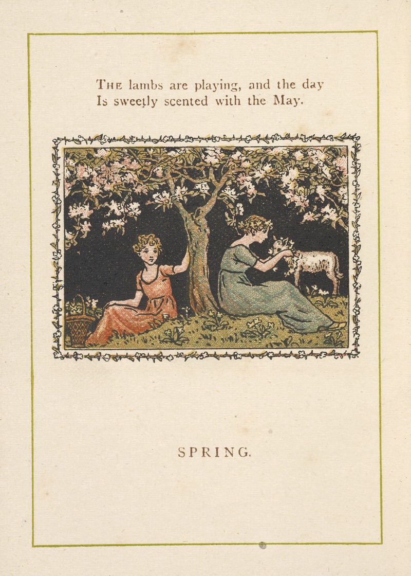Kate Greenaway - Spring