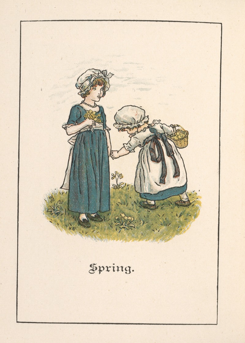 Kate Greenaway - Spring